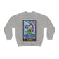 Sport Grey The Moon Tarot Card Sweatshirt