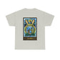 Ice Grey The World Tarot Card T-Shirt