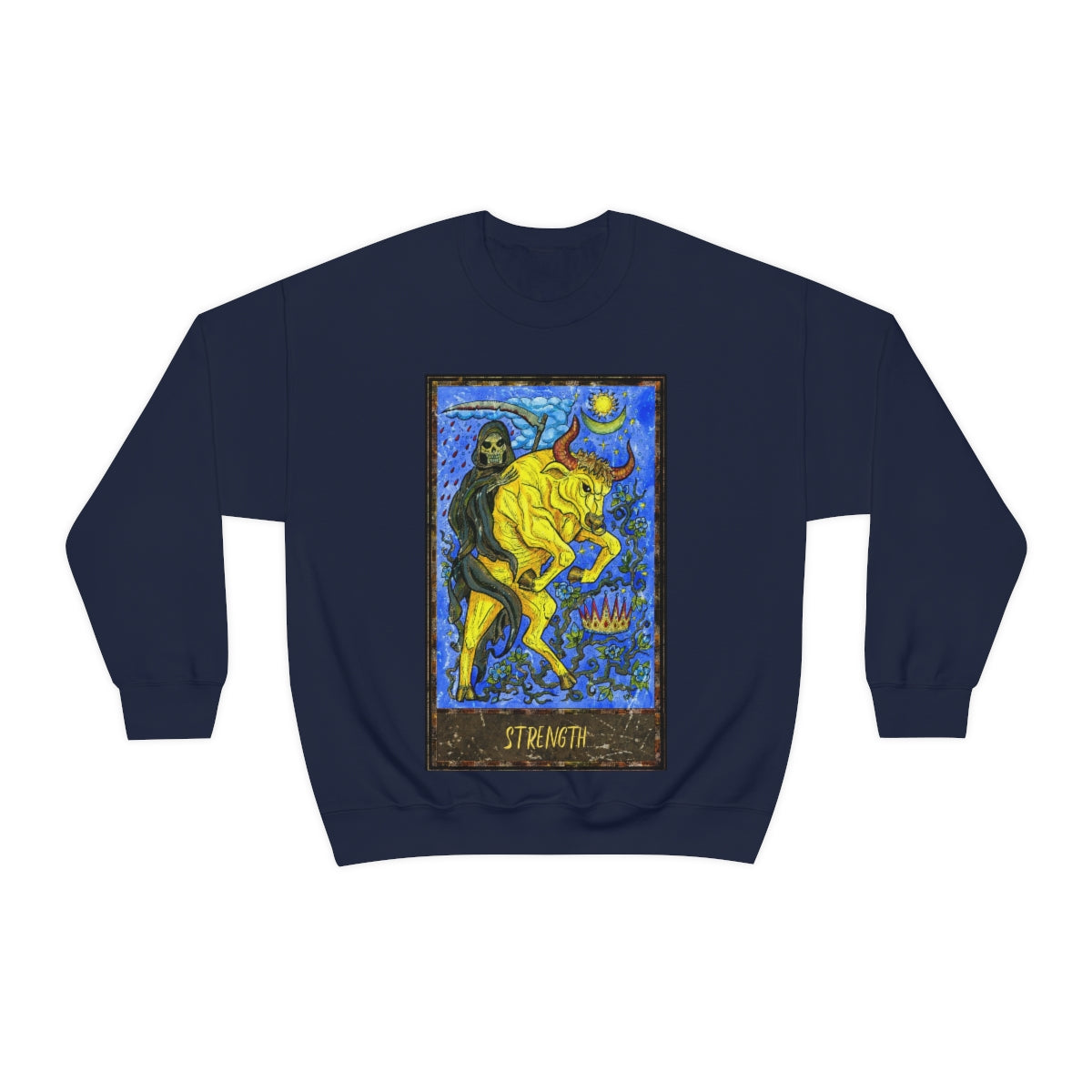 Navy Strength Tarot Card Sweatshirt