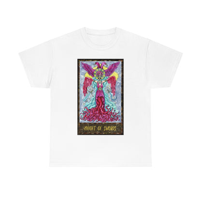 White Knight of Swords Tarot Card T-shirt