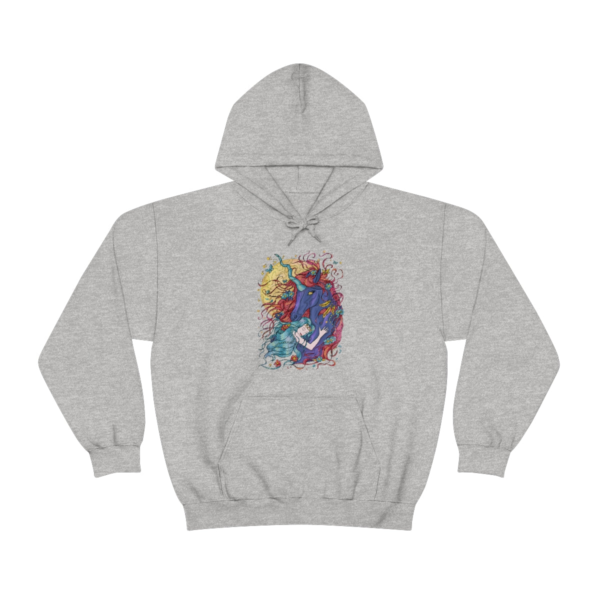 The cool elephant hoodie hotsell painted woman