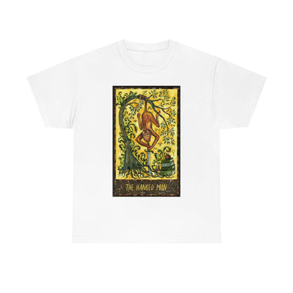 White The Hanged Man Tarot Card T-shirt