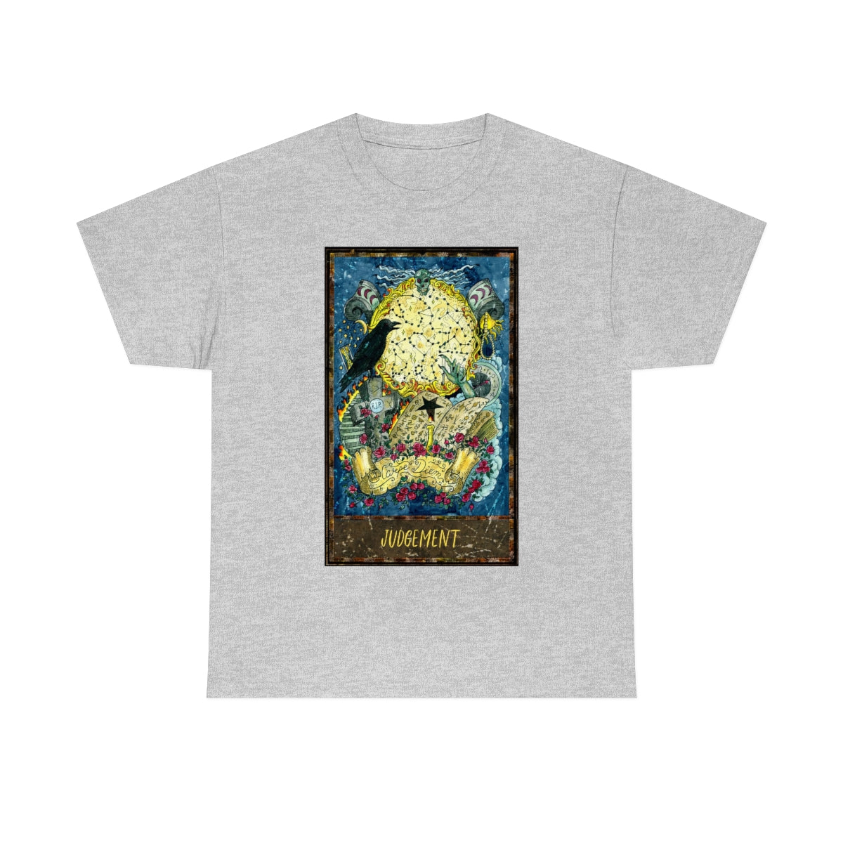 Sport Grey Judgement - Tarot Card T-Shirt