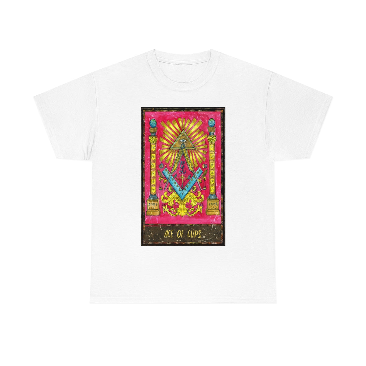 White Ace of Cups Tarot Card T-shirt