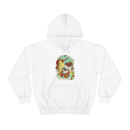 White Russet Princess and Magic Unicorn Hoodie