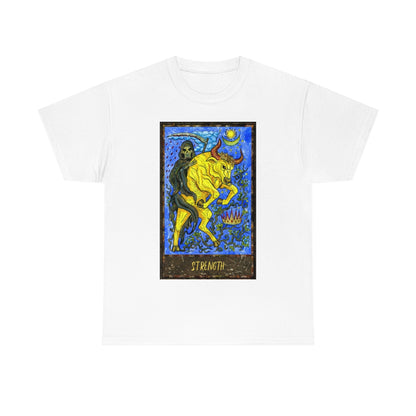 White Strength Tarot Card T-shirt