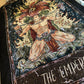 The Emperor - Tarot Card Throw Blanket/ Woven Tapestry on a bed