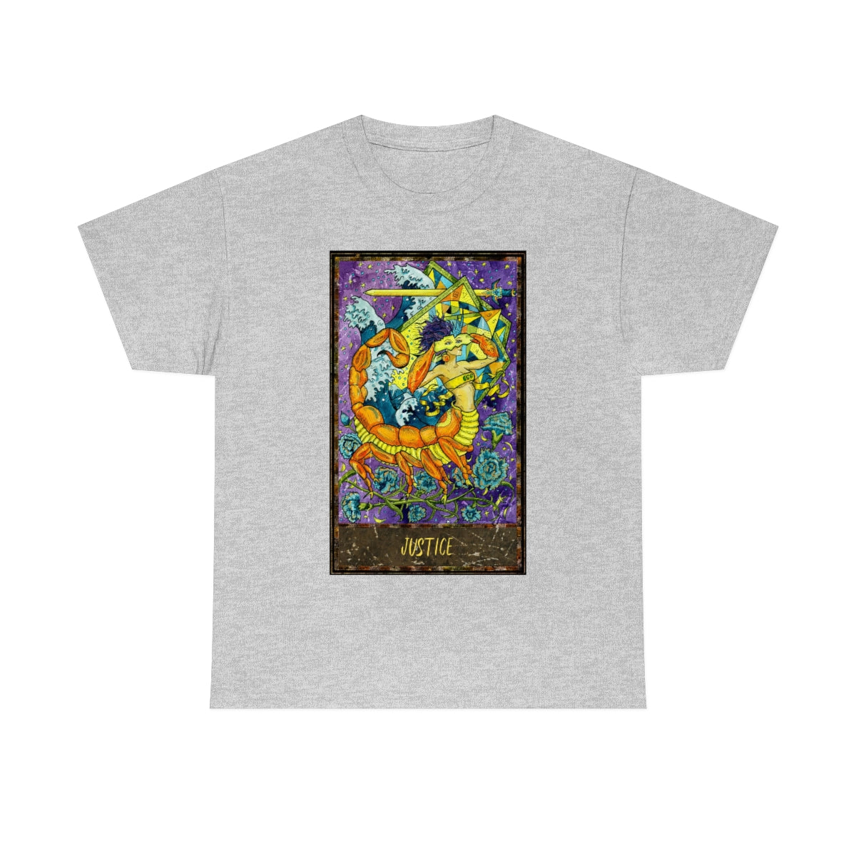 Sport Grey Justice - Tarot Card T-shirt