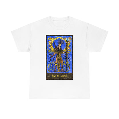 White King of Wands Tarot Card T-Shirt