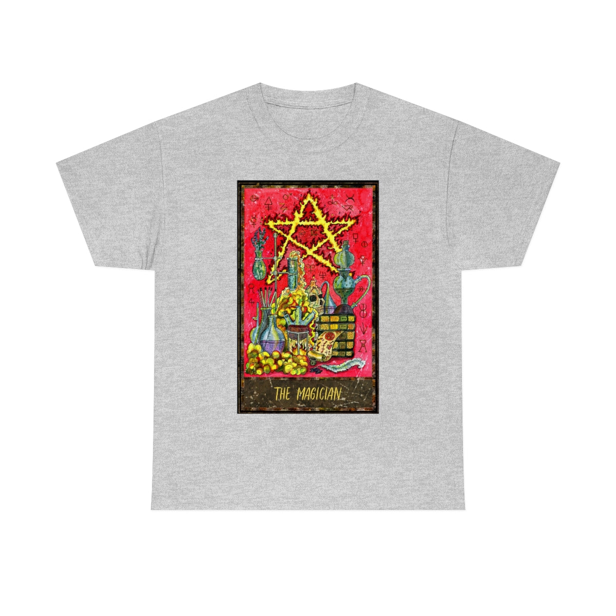 Sport Grey The Magician Tarot Card T-shirt