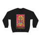 Ace of Cups Tarot Card Sweatshirt in Black color