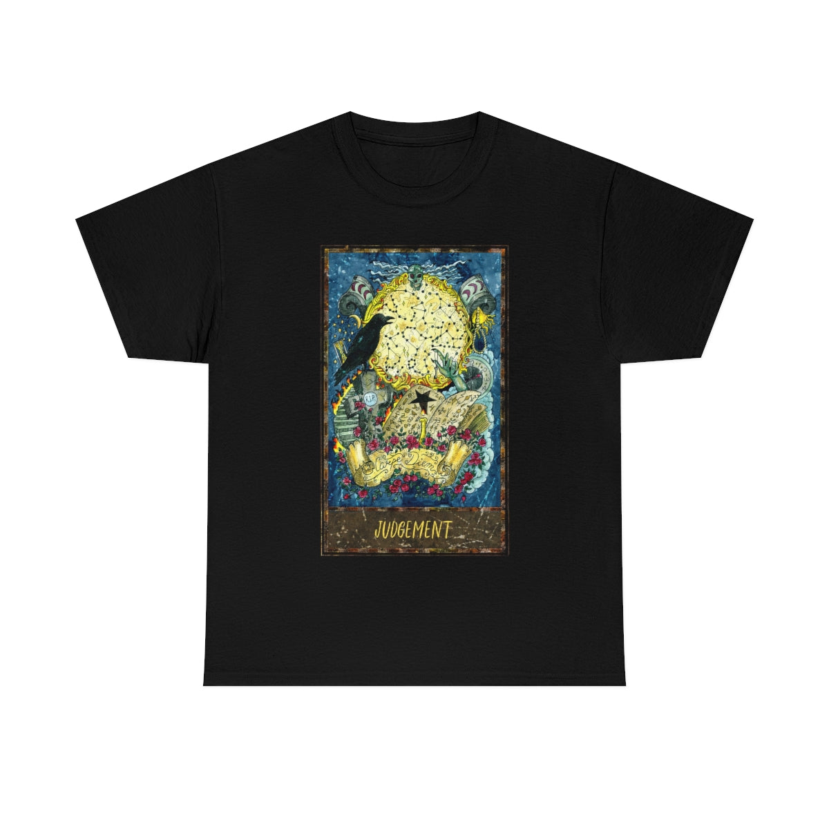 Black Judgement - Tarot Card T-Shirt