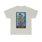 Ice Grey Page of Wands Tarot Card T-shirt