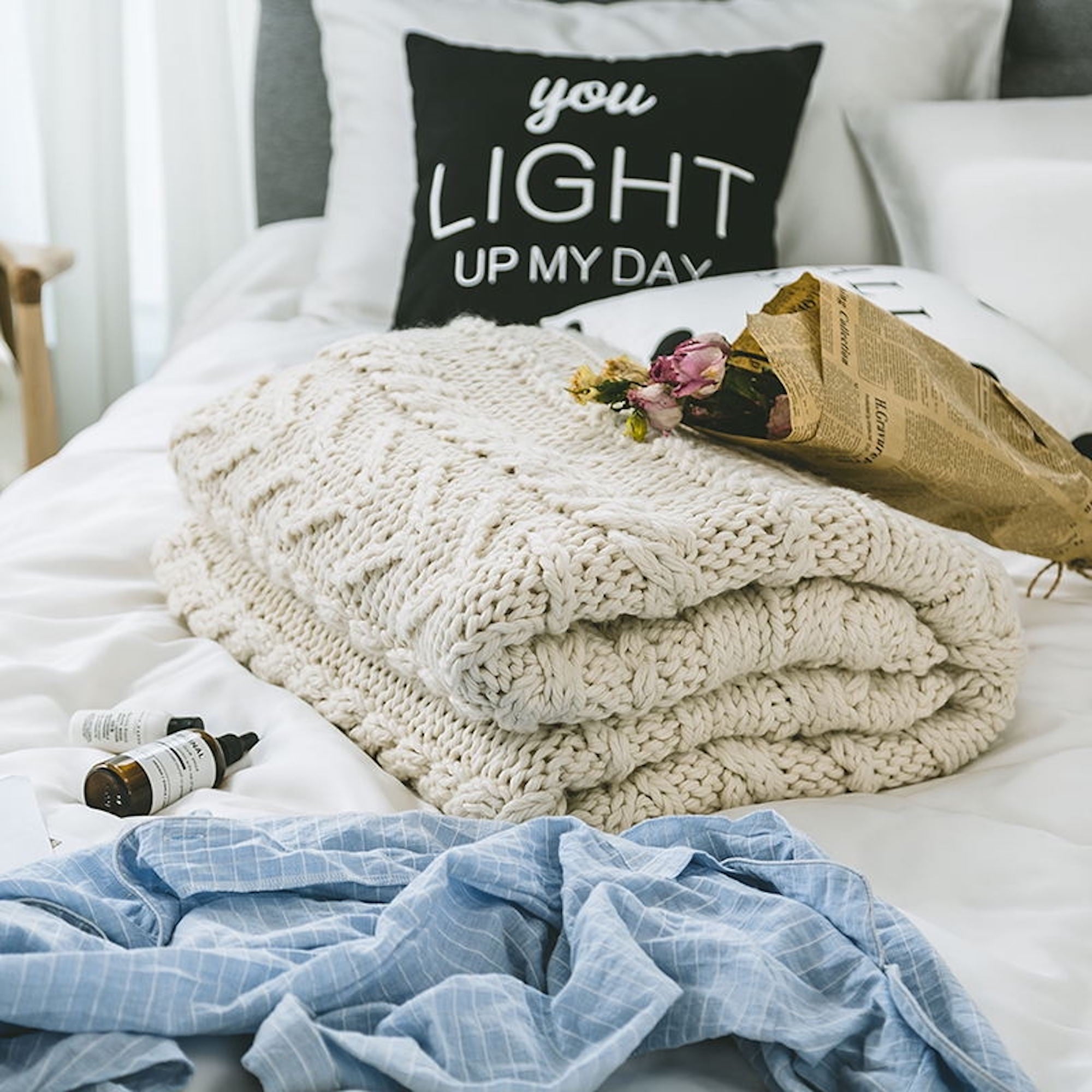 Light up online blanket